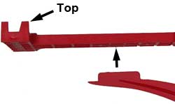 Attach bracked to platform