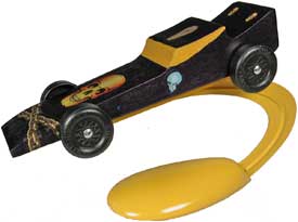 yellow stand