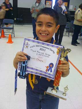 Pinewood Derby Winner