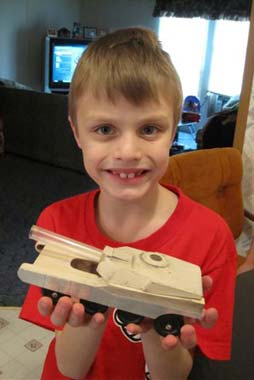 Pinewood Derby Tank