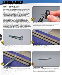 Assemble your pinewood derby car