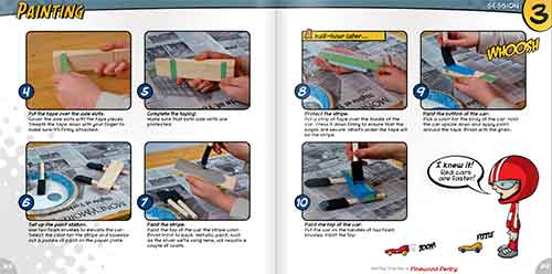 How to paint your pinewood derby car
