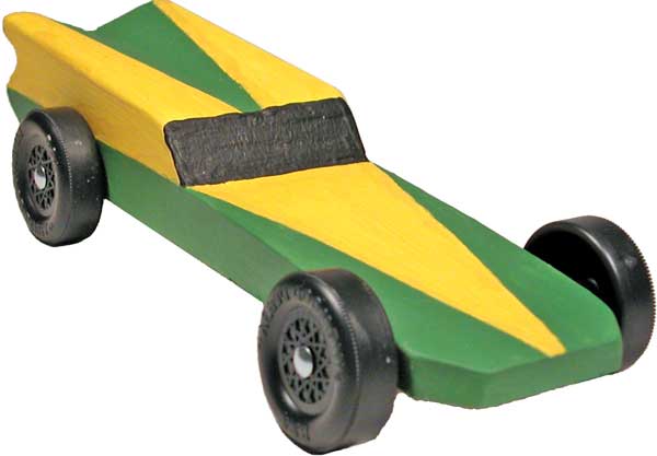 Hornet Pinewood derby car