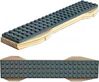 Lego pinewood derby car block