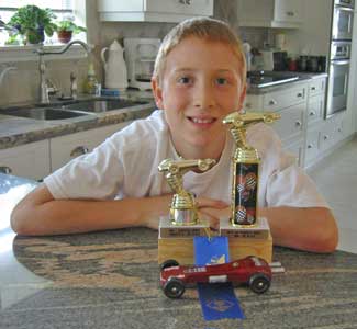 pinewood derby trophy
