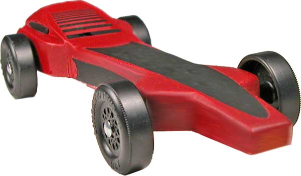 Magnum Pinewood Derby Car