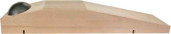 Hornet pinewood derby block  with tungsten canopy