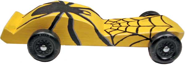 Spider Car side view