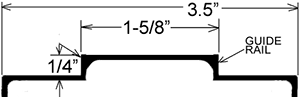 Pinewood derby track dimensions